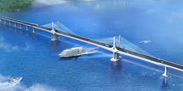 大连长海长山大桥
